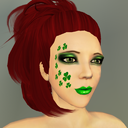 Shamrocking Irish Colleen Makeup Tattoo