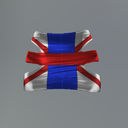 Union Jack Belleza Peekaboo Miniskirt