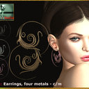 Bliensen + MaiTai - Onda Earrings