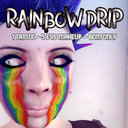 G&D Rainbow Drip Makeup Set box